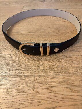 Black Vince Camuto Belt